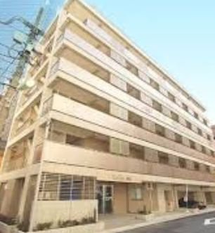 ラフィネ築地の外観|外観は落ち着いています