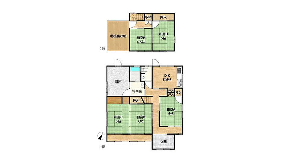 中古戸建　知井宮町　