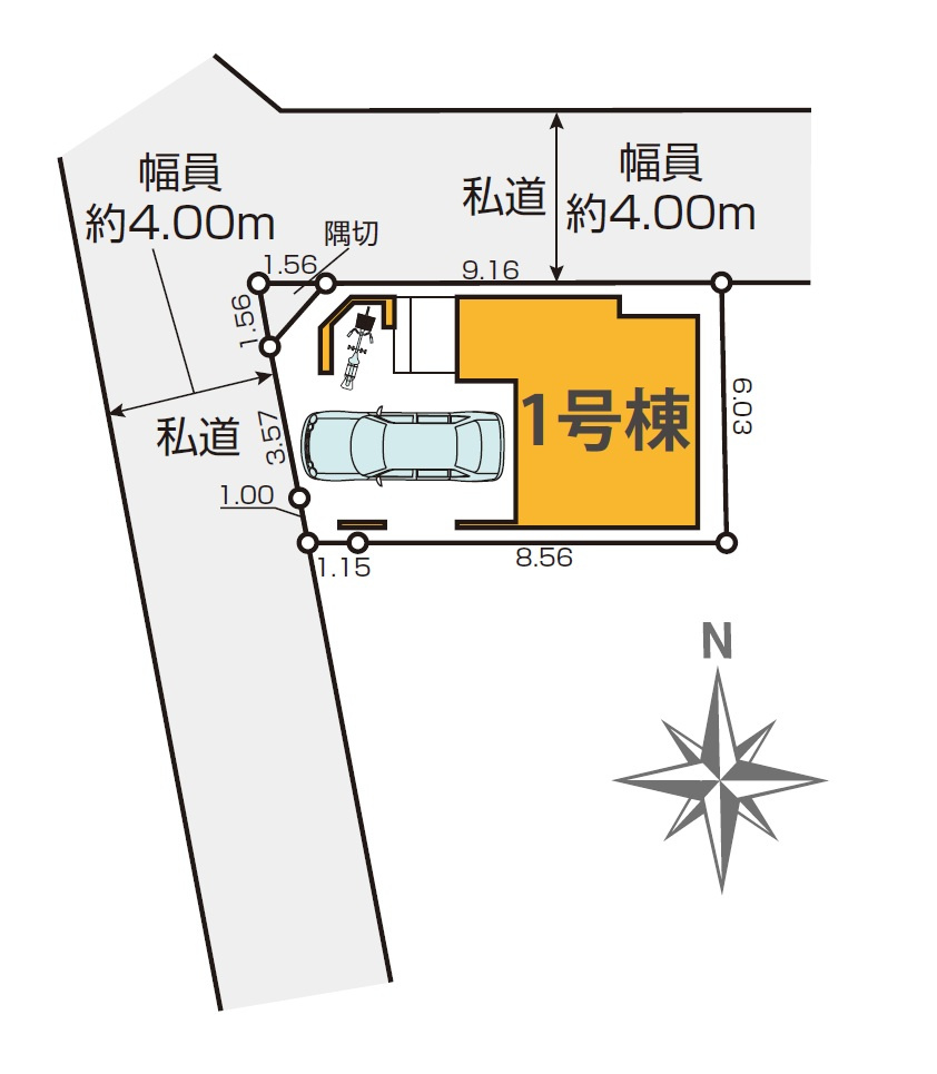 中野区南台3丁目　新築戸建の区画図|区画図

現地ご見学希望・資料請求などお気軽にお問い合わせ下さい！
03-5990-5201