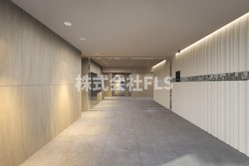 北区志茂１丁目の賃貸マンションのロビー