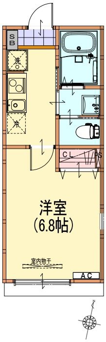 ルメール秋津の間取り