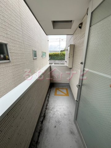 LaBala竹下駅南のバルコニー