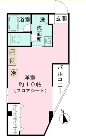 アクシス墨田の間取り
