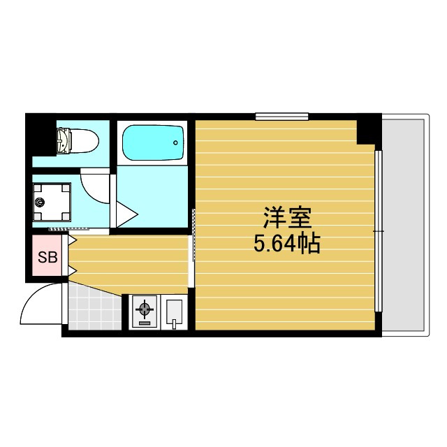 ハイツシグマ2の間取り