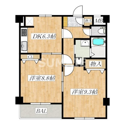 グランドゥールの間取り|間取り☆