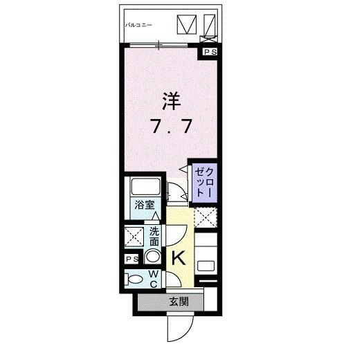ウエスト シックスの間取り