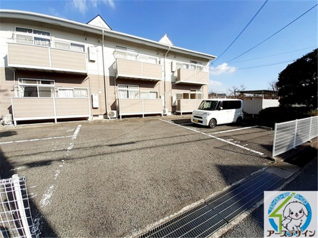 パークハイツの駐車場