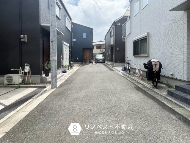 東大阪市新庄1丁目の前面道路含む現地写真|【リノベスト不動産】テナント（事業用）物件のご紹介も可能です。事務所移転・新規開業等お気軽にご相談ください♪
