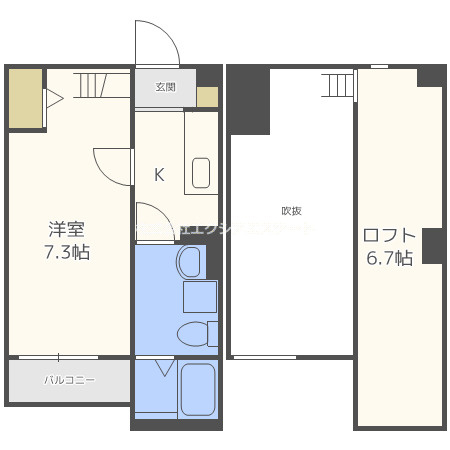 Il Castelloの間取り