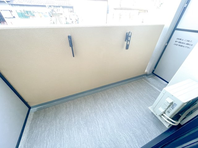 プランドール天王寺SOUTHのバルコニー