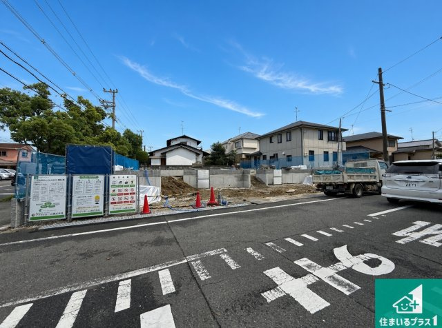 ◆富田林市高辺台　第1期　新築一戸建ての外観|現在の進捗状況です！順調に作業進行中、完成が待ち遠しいです！詳細の間取り等、お気軽にお問い合わせください！