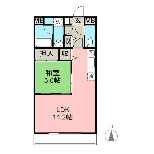 ライトクロト半田の間取り
