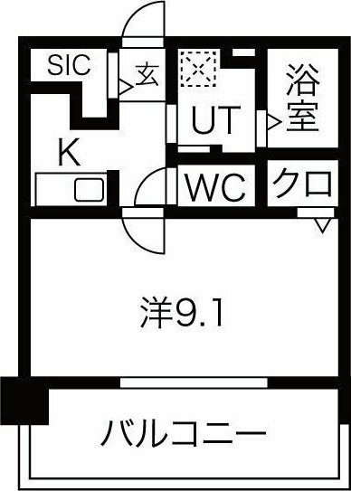 OTOWA神戸元町の間取り