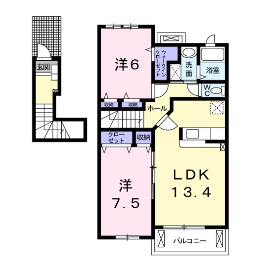 【間取り】 | リベルテ道徳【名古屋市賃貸・大東建託】