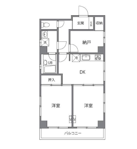 サン田端の間取り