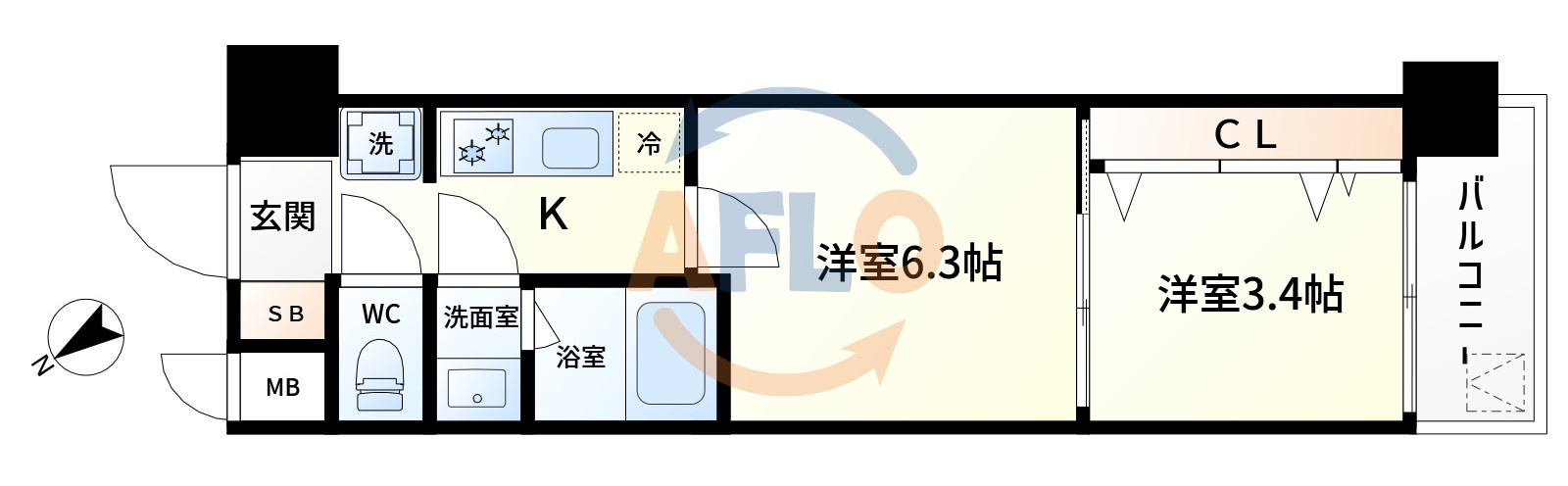 スプランディッドエイトの間取り|スプランディッドⅧ　間取り