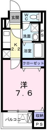 プレミールの間取り
