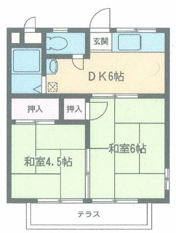 メゾンドファジオの間取り