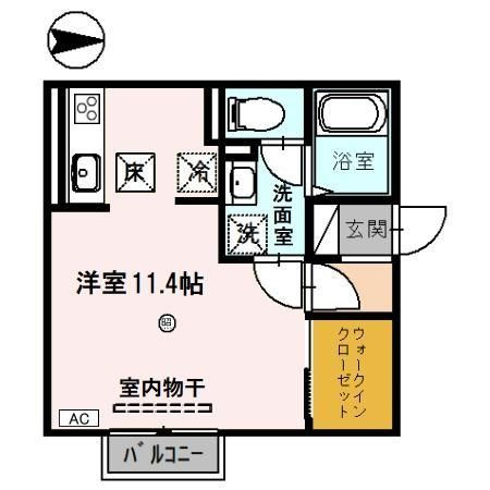 ポワロ　Ⅲの間取り