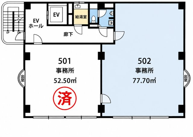 鈴木ビルの間取り