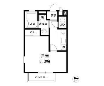 フォレストメゾンＳＫの間取り