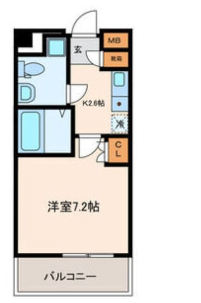 パークサイド西池袋の間取り