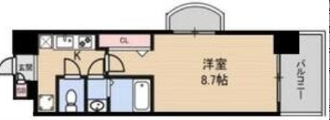 JMFレジデンス大阪淡路（旧：Luxe淡路） の間取り