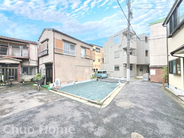 墨田区東向島5丁目新築分譲住宅の前面道路含む現地写真|前面道路