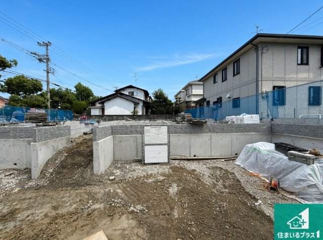 ◆富田林市高辺台　第1期　新築一戸建ての外観|現在の進捗状況です！順調に作業進行中、完成が待ち遠しいです！詳細の間取り等、お気軽にお問い合わせください！