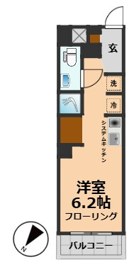 【間取り】 | グレイス浜田山