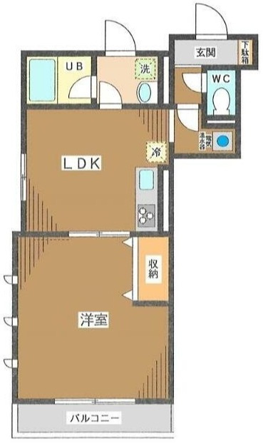 練馬区石神井町4丁目マンションの間取り