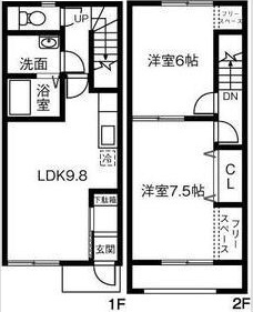 ハーミテージ，Ｓ　　刈谷市近郊の賃貸はクラスホームの間取り