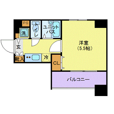 エクシム東日本橋の間取り