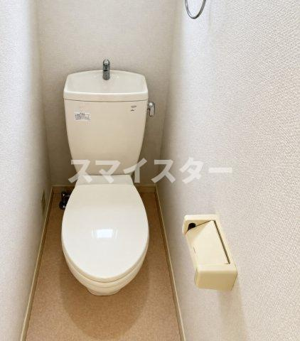 足立区千住大川町のアパートのトイレ