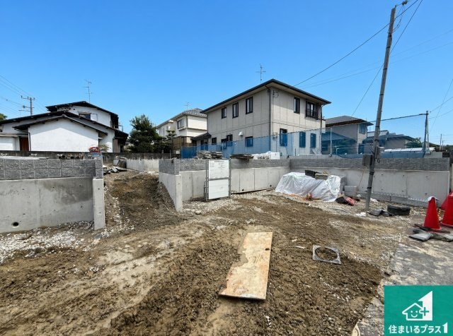 富田林市高辺台　第1期　新築一戸建ての外観|現在の進捗状況です！順調に作業進行中、完成が待ち遠しいです！詳細の間取り等、お気軽にお問い合わせください！