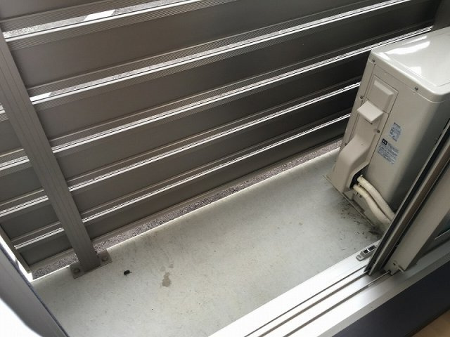 クレイノ太宰府のバルコニー