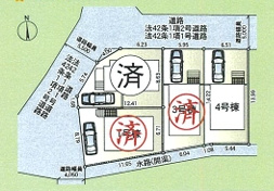 府中市本町第6の区画図
