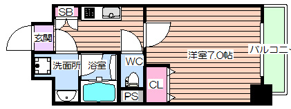 【間取り】 | アーバネックス梅田西