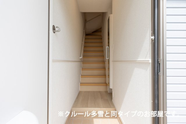 ベル　パトリ　Ａの玄関|中はこのようになっています