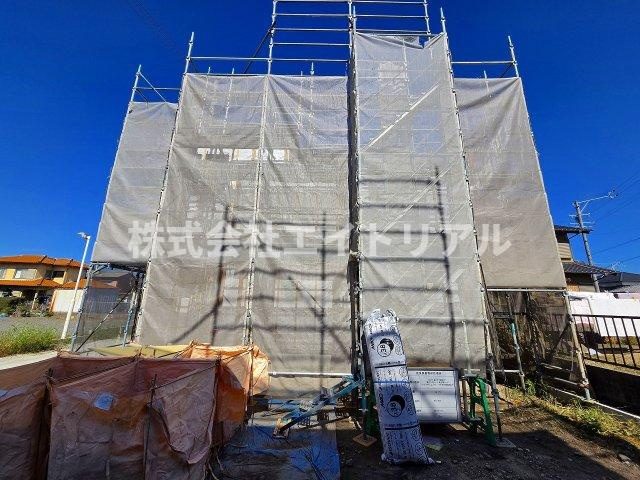 可児市土田往還北　第2　全3棟の前面道路含む現地写真