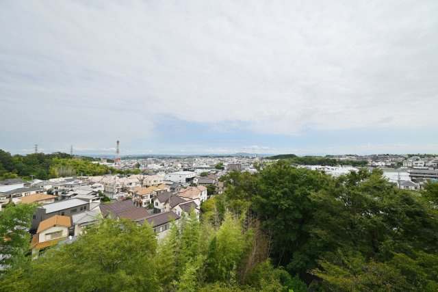 箕面東コーポラスの展望|物件からの眺望です。天気のいい日にはのんびりと景色を楽しめます。