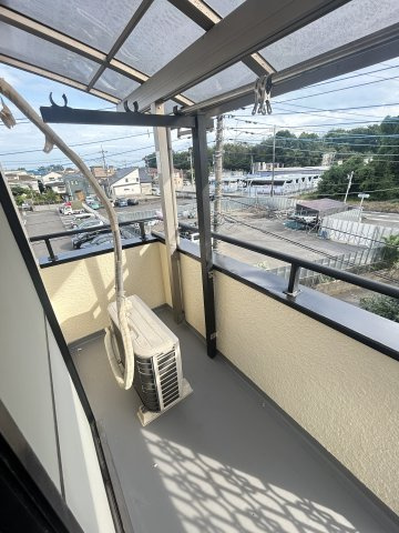 あたご戸建のバルコニー