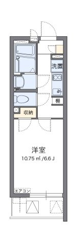 【間取り】 | クレイノアンジュ | 代表的な間取のため実際の間取とは異なる場合があります