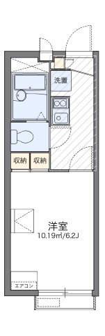 【間取り】 | レオパレスマリアンナベルグ