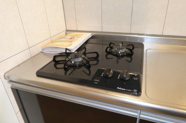 パークサイド駅南のキッチン|ガスコンロ