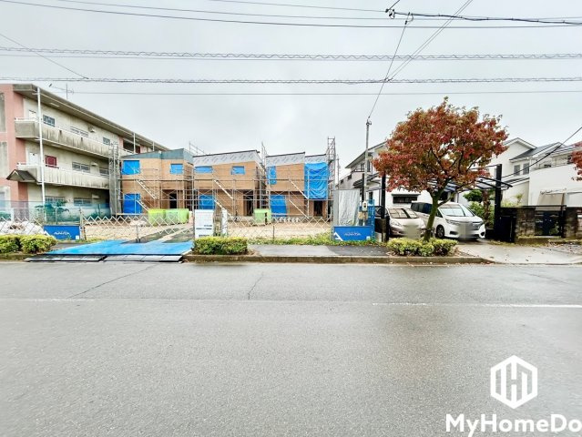 春日井市前並町　7期の前面道路含む現地写真