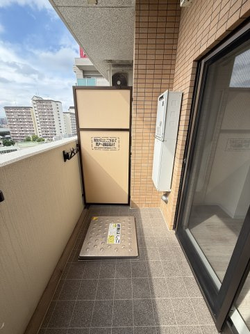 Luxe難波西Ⅰのバルコニー