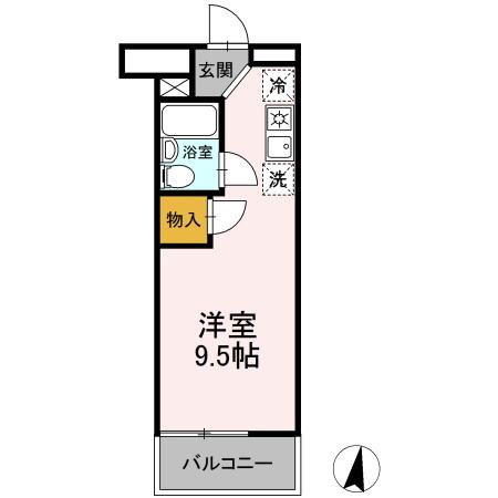 ヴィラ武蔵野の間取り