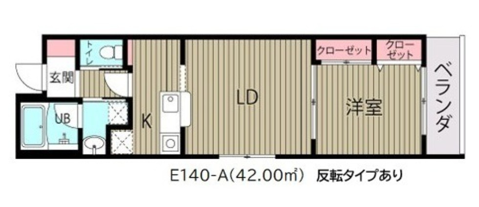 船橋市宮本１丁目の賃貸マンションの間取り