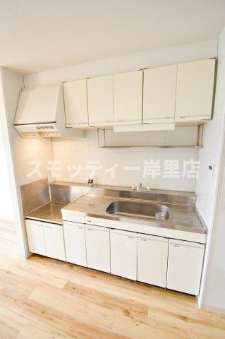 シャルマンハイツ住之江のキッチン
